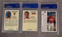 3 GRADED SPORTS CARDS