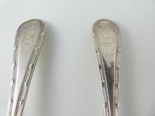 PAIR ENGLISH STERLING SPOONS
