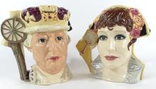 2 DOULTON CHARACTER JUGS