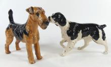 2 DOULTON DOG FIGURINES