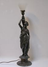 FIGURAL LAMP