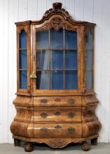 DUTCH GLAZED CHINA CABINET