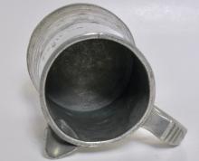 PEWTER SPOUTED JUG