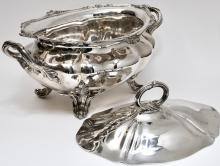 SILVERPLATED SOUP TUREEN