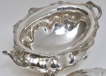 SILVERPLATED SOUP TUREEN