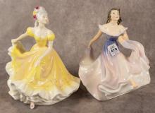 TWO ROYAL DOULTON FIGURINES