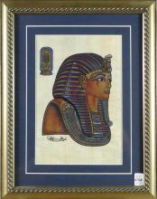 TWO EGYPTIAN REVIVAL PAINTINGS