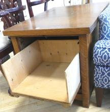 UNIQUE OAK FILE CABINET