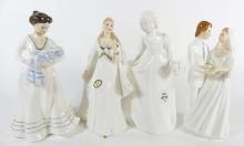 4 ROYAL DOULTON FIGURINES