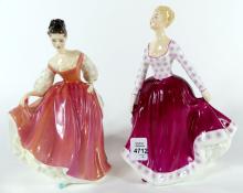 2 ROYAL DOULTON FIGURINES