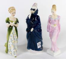 3 ROYAL DOULTON FIGURINES