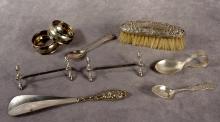 ASSORTED SILVER ITEMS
