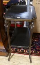 GRANITE TOP PLANT STAND