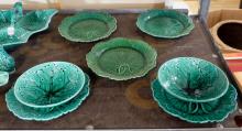 WEDGWOOD MAJOLICA POTTERY DISHES