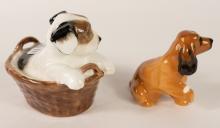 TWO ROYAL DOULTON "DOG" FIGURINES