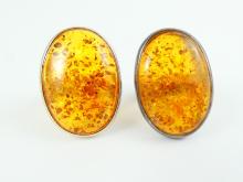 2 AMBER RINGS