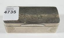 ANTIQUE RUSSIAN SILVER SNUFF BOX