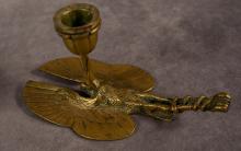 THREE UNIQUE BRASS ITEMS