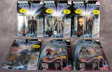 6 STAR TREK FIGURES