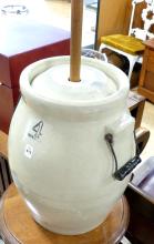 FOUR-GALLON MEDALTA BUTTER CHURN