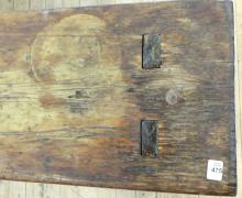 PRIMITIVE ANTIQUE PINE BENCH