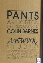 COLIN BARNES EXHIBITION POSTER