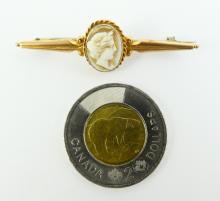 ANTIQUE GOLD PIN