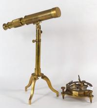 TELESCOPE & COMPASS/SUNDIAL