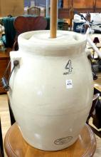 FOUR-GALLON MEDALTA BUTTER CHURN