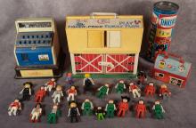 VINTAGE FISHER-PRICE TOYS, ETC.