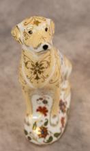 ROYAL CROWN DERBY "LABRADOR" PAPERWEIGHT