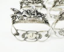 BANQUET SET SILVER NAPKIN RINGS