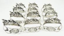 BANQUET SET SILVER NAPKIN RINGS