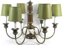 VINTAGE MOE LIGHTING CHANDELIER & WALL SCONCES