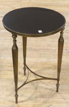 GRANITE TOP LAMP TABLE