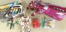 BOX LOT OF RETRO TOYS