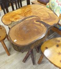 LIVE EDGE DINETTE SET