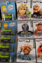 MUPPETS AND SIMPSONS HOT WHEELS