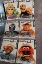 MUPPETS AND SIMPSONS HOT WHEELS