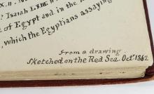 ANTIQUE SCRAPBOOK OF DRAWINGS & POEMS