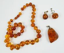 RUSSIAN AMBER JEWELLERY