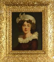 ANTIQUE FRENCH PORTRAIT