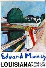 EDVARD MUNCH EXHIBITION POSTER