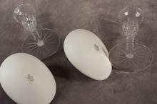 ROSENTHAL CANDLEHOLDERS AND WATERFORD CANDLESTICKS