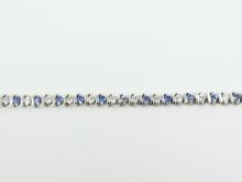 STERLING GEMSTONE BRACELET