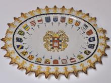 FRENCH ARMORIAL PLAQUE