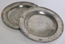 SCOTTISH PEWTER PLATES