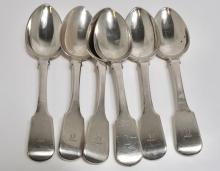 GEORGIAN STERLING SPOONS