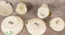 FIVE PIECES OF BELLEEK