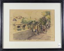 VINTAGE FRENCH SKETCH